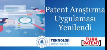 Patent Araştırma Uygulaması Yenilendi