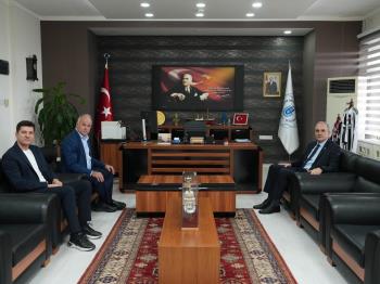 Courtesy Visit from Marmara OSB Board of Directors Chairman to Our Rector